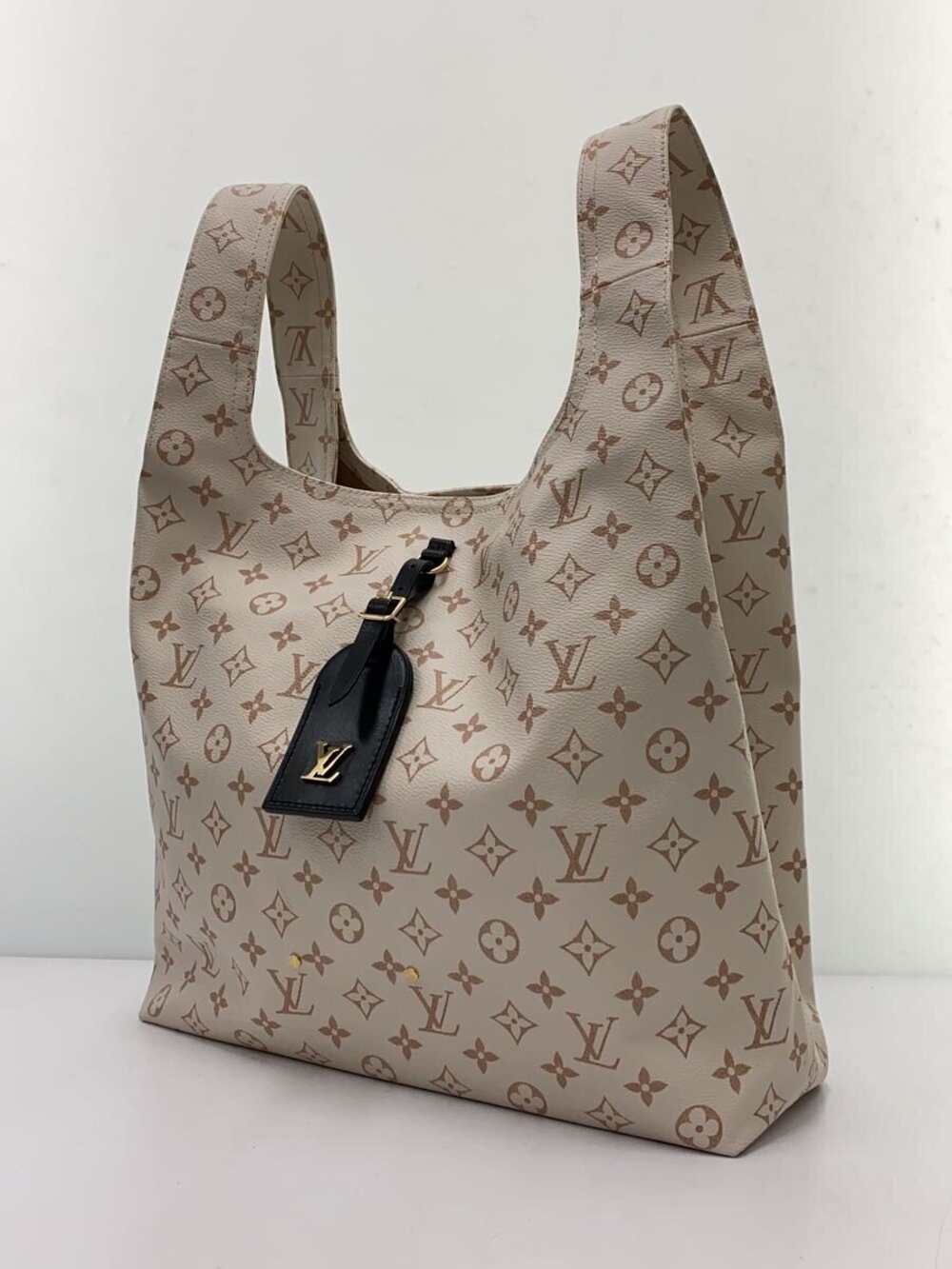 Louis Vuitton Bag Shoulder over All White Atlantis Leather White